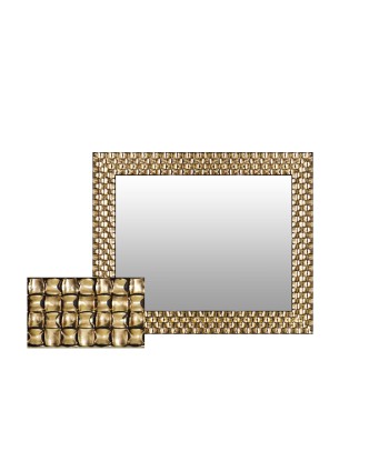 Espelho Preto-Ouro